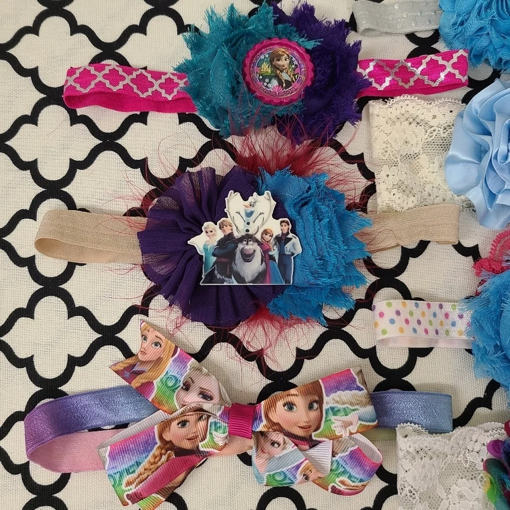 New Reseller Frozen Themed Hair Accessory Bundle